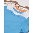 thumbnail image 4 of Luvable Friends Baby Boy Cotton Bodysuits 5pk, Rock, 12-18 Months, 4 of 9