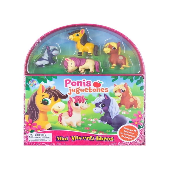 Mini Diverti-Libros Ponis Juguetones Phidal Varios Autores