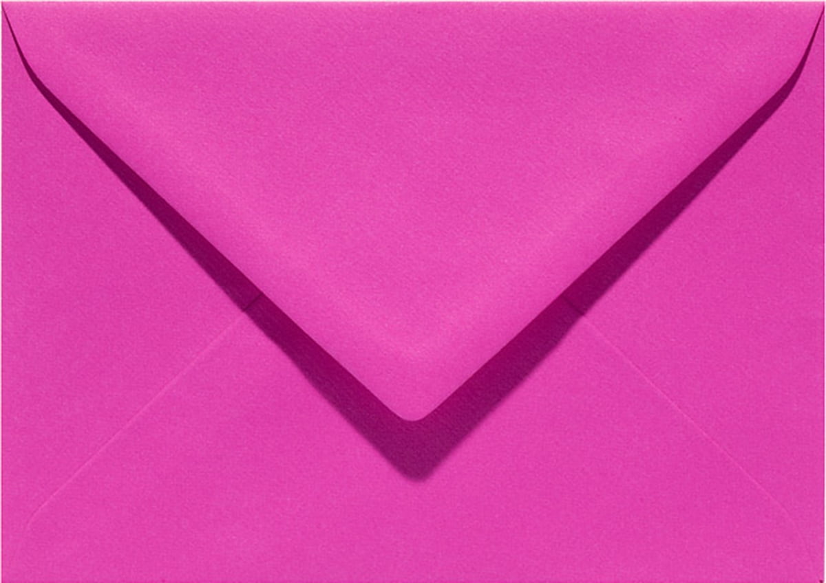 Papicolor A6 Envelopes 50/PkgBright Pink