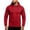 Dark Gray, variant on Hoodies for Men with Pockets Fashion Drawstring Ruched Sleeves and Elasticated Cuffs Sudaderas Para Hombre Versatile Slim Fit Plain Long Sleeve Sweatshirt L