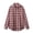 3 Red, variant on Mens Checked Long Sleeve Shirt Smart Casual Button Up Plaid Shirts Classic Fit Shirt Jacket for Men Turndown Collar Workwear Vintage Lumberjack Shirts Fashion Overshirts