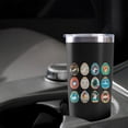 thumbnail image 5 of 20oz Powder Coated Easter Tumbler with Telescopic Straw, Insulated Travel Mug, [Easter Theme] Print, 5 of 6