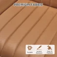 thumbnail image 3 of 2-Piece / 4-Piece Modern Dining Chair Sets with Thickened Cushions Premium Fabric Upholstered Kitchen Chairs Sturdy Metal Legs 300 lbs Capacity for Dining Room Living Room Office, 3 of 6