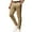 Khaki, variant on ZZHZGZ Sweatpants for Men Men's & Big Men's Flannel Lined Chino Flat Front Pants S