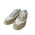 thumbnail image 4 of Ad-id-as Men's Athletic Shoe Sneaker 9.5 White with Gray Lace Up Suede Toe Comfort, 4 of 6