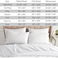 thumbnail image 4 of Neutral Solid Color Brushed Microfiber Deep Pocket Sheet Set, 4 of 9