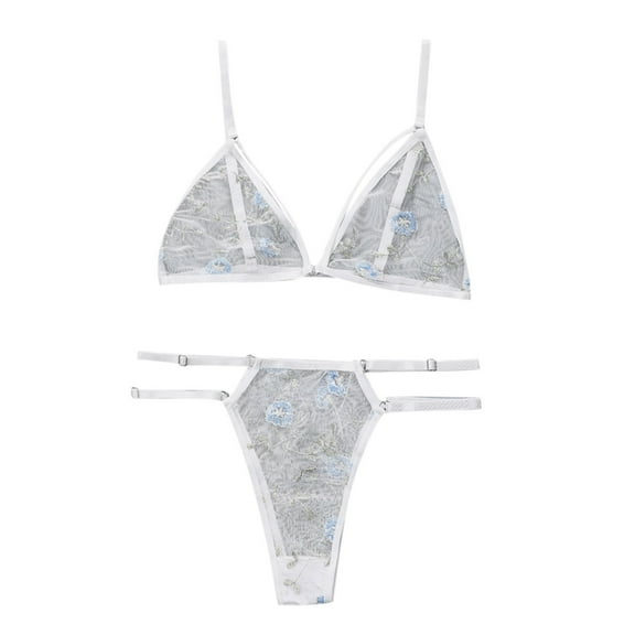 Bigersell High Cut Underwear Women Clearance Women's Underwear Bikini Panty Style P-1908 Polyester Cheeky Panties Seamless Underwear Ladies Thong Briefs High Waist Women's Panties White XL