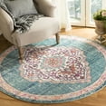 thumbnail image 2 of SAFAVIEH Monaco Trochez Traditional Area Rug, Blue/Multi, 6'7" x 9'2", 2 of 9