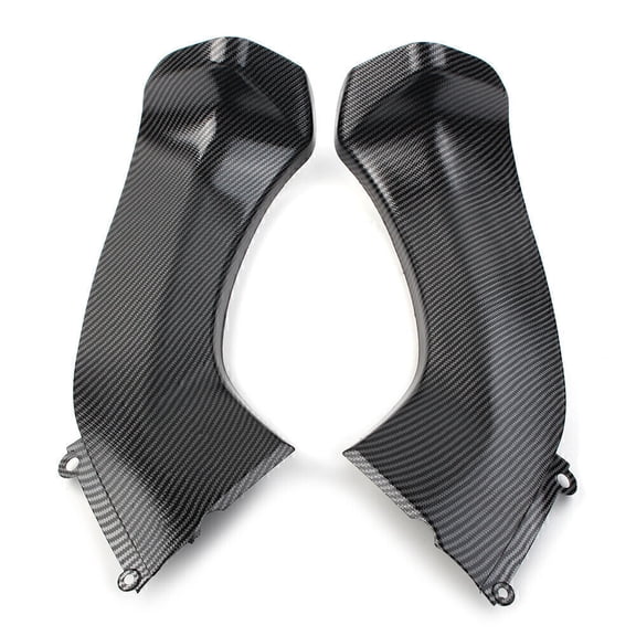 Front Dash Air Intake for Ram Fairing Fit for Kawasaki ZX-10R 06-07 Carbon Fiber Pattern