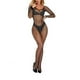 thumbnail image 4 of Lencería de mujer Medias de red Tirantes Body sin entrepierna Body de nailon para mujer, 4 of 8