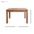 thumbnail image 4 of Tiburon Square Dining Table, Amber, 4 of 4