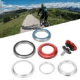 thumbnail image 4 of Groupe de Bol de Roulement de Bicyclette, Conception Casque de Tige de Bicyclette Structure à Double Roulement Sans Entrave pour le Cyclisme Rouge, Bleu, Or, Noir, 4 of 8