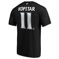 thumbnail image 3 of Men's Anze Kopitar Black Los Angeles Kings Team Authentic Stack Name & Number T-Shirt, 3 of 3