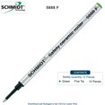 thumbnail image 2 of 12 Pack - Schmidt 5888 Rollerball Metal Refill - Green Ink Fine Tip, 2 of 3