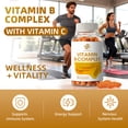 thumbnail image 5 of Vitamin B Complex Capsules, with Vitamin B1, B2, B3, B6,B12 Dietary Supplement, 120 Count, 5 of 7