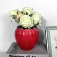 thumbnail image 4 of Simulación Fruta Escultura Hogar Dormitorio Porche Redondo Fresa Florero Para Sala De Estar Comedor Hogar Decoración De Escritorio Minnieouse HA044128-01, 4 of 6