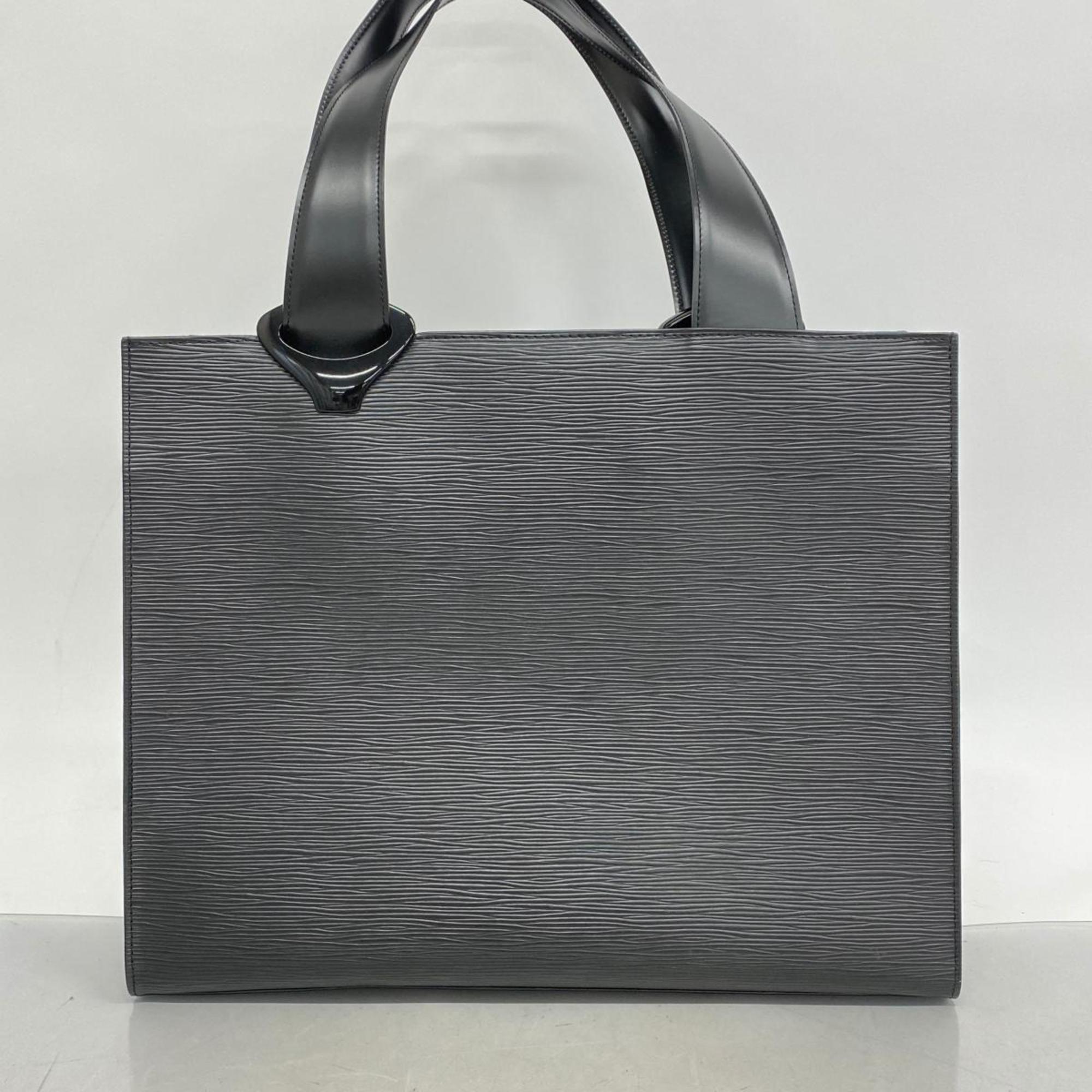 Pre-Owned Louis Vuitton Tote Bag Epi Gemo M52452 Noir Ladies (Good 