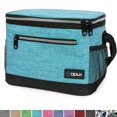 thumbnail image 1 of OPUX Premium Lunch Box, Insulated Lunch Bag for Men Women Adult | Durable School Lunch Pail for Boys, Girls, Kids | Soft Leakproof Medium Lunch Cooler Tote for Work Office | Fits 14 Cans (Aqua), 1 of 7