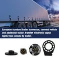 thumbnail image 2 of Trailer Plug, Plug-and-Play Trailer Adapter, Trailer Socket, Durable Rv For  Trucks Boats, 2 of 8
