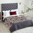 thumbnail image 5 of XMXT Flannel Warm Throw Blanket, Vintage Geometric Tattoos Bedroom Decor Blankets for Bed Couch Living Room, 50 x 70 inches, 5 of 9