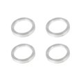 thumbnail image 4 of cciyu Wheel Hub Centric Rings Ring PACK OF 4 73.1mm to 57.1mm 73.1 OD 57.1 ID silver Aluminum Hubrings, 4 of 5