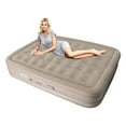 thumbnail image 3 of Fogcroll Air Mattress Inflable Air Bed with Built in Pump,Comfort Blow up Mattress,Upgraded Double Layer Nozzle Chamber Airbed, Inflatable Mattress for Guests and Home 660 Lbs Max, 3 of 13
