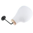 thumbnail image 1 of HILABEE Cork Mannequin Head Making Jewelry Headphone Caps Display Manikin White, 1 of 7