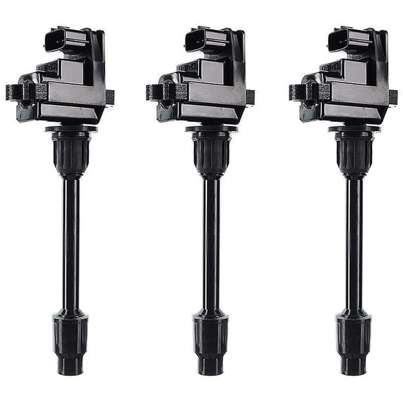 A-Premium Ignition Coils Pack Compatible with Infiniti I30 1996-1999 Nissan Maxima 1995-1999 3.0L Rear Bank only 3-PC Set