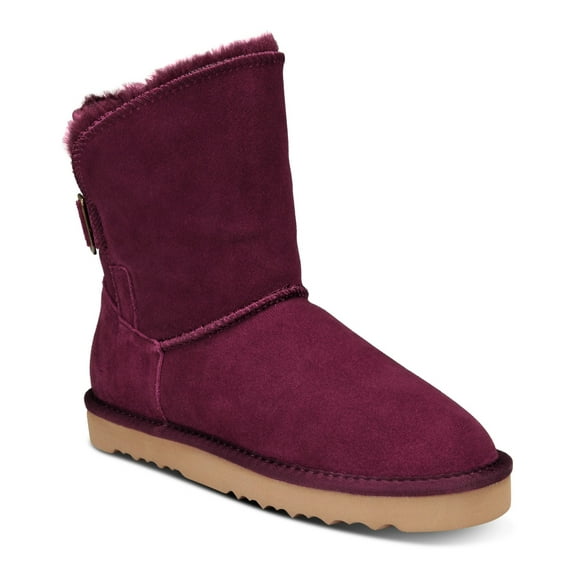 Style & Co Women's Teenyy Winter Booties, Burgundy 7M