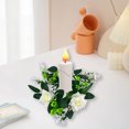 thumbnail image 6 of Candlesticks Holders Simulation Rose Candle Wreath Table Candlestick Romantic Decoration Wreath Ornaments Suitable For Festivals Parties Stick Candle Holder, 6 of 6