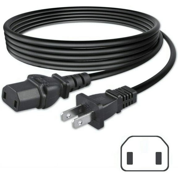 Yustda New AC in Power Cord Cable Charger Replacement for TCL Q7 55" 65" 75" 85" 55Q750G 65Q750G 75Q750G 85Q750G 55-Inch 55-Q750G 65-Inch 65-Q750G 75-Inch 75-Q750G 85-Inch 85-Q750G 4K QLED Smart TV