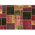 thumbnail image 1 of Ahgly Company Indoor Rectangle Patchwork Brown Transitional Area Rugs, 2' x 5', 1 of 4