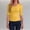Yellow, variant on Women's T Shirts Short Sleeves V Neck Basic Tees Summer Shirts Travel Clothes Women