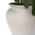 thumbnail image 6 of Better Homes & Gardens Artificial Fig Leaf in Tan Ceramic Vase, 13", 6 of 8