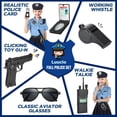 thumbnail image 4 of Disfraz de oficial de policía Luucio para niñas y niños con accesorios de 3 a 12 años, 4 of 8