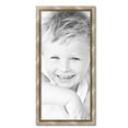 thumbnail image 2 of ArtToFrames 22" x 48" Antique Silver Picture Frame, 22x48 inch Silver Wood Poster Frame (WOM-4944), 2 of 7