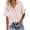 Pink, variant on Ltctricy Button down Shirts for Women Plus Size Short Sleeve Striped Collared Blouses with Pocket Casual Loose Summer Tops