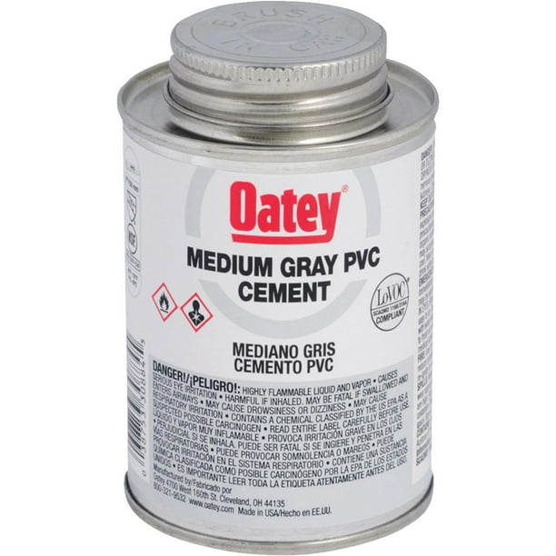 Oatey 4 Oz. 40 F to 90 F PVC Gray Cement 30883