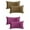 Brown/Purple, variant on Unique Bargains Set of 4 Solid Velvet Pillowcases Modern Decorative Throw Pillow Covers Beige/Brown 12" x 20"