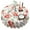 Pioneer Flower Floral, variant on Pioneer Flower Floral Print Pattern Round Tablecloth 60"x60",Wrinkle Wipeable Table Cloth for Kitchen Dining Room Picnic Patio Party