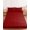 Crimson, variant on Twin Sze Fitted Sheet Set - Red Rattan Stripe 2 Piece Bedding Sets 16" Deep Pocket Fitted Sheet with 1 Pillowcase, Modern Farmhouse Chic Country Textured Brushed Microfiber Hotel Luxury Bed Sheets
