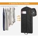 thumbnail image 5 of Bolsa de ropa MISSLO 43 para hombre impermeable para viajes, color negro, paquete de 1, 5 of 8