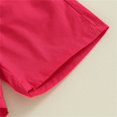 thumbnail image 6 of LIJCC Toddler Baby Boys Valentines Day Outfits Kids Heart Print Short Sleeve Button Up Shirt and Solid Color Pockets 2Pcs Shorts Summer Clothes, 6 of 7