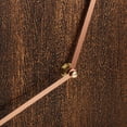 thumbnail image 3 of BESTYASH Outdoor Waterproof Clock Wall Clock Brown Plastic Timekeeping Homeowners Wall Mounting 1Set, 3 of 6