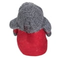 thumbnail image 4 of Northlight LED Lighted Plush Gnome with Long Beard Christmas Figure - 8.25" - Red and Gray, 4 of 4