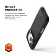 thumbnail image 4 of UAG iPhone 17 Pro Case Metropolis LT - Compatible with MagSafe Military Grade Protective Cover, Kevlar Black, 4 of 9
