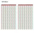 thumbnail image 2 of Snowflake Foil Fringe Curtains - 2 pcs 1x2m Sparkle Metallic Curtains Party Decor Photo Booth Decor, 2 of 5
