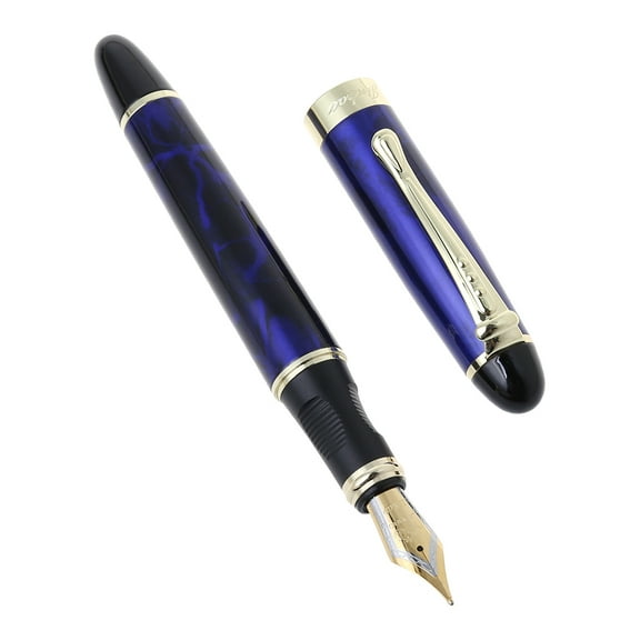 Jesscasday Jinhao X450 Luxury Men's Fountain Pen Business Student 0.5mm for Extra Fine Nib