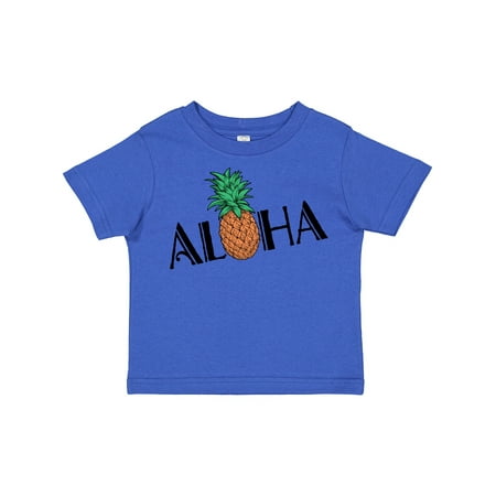 

Inktastic Aloha- with Pineapple Gift Toddler Boy or Toddler Girl T-Shirt