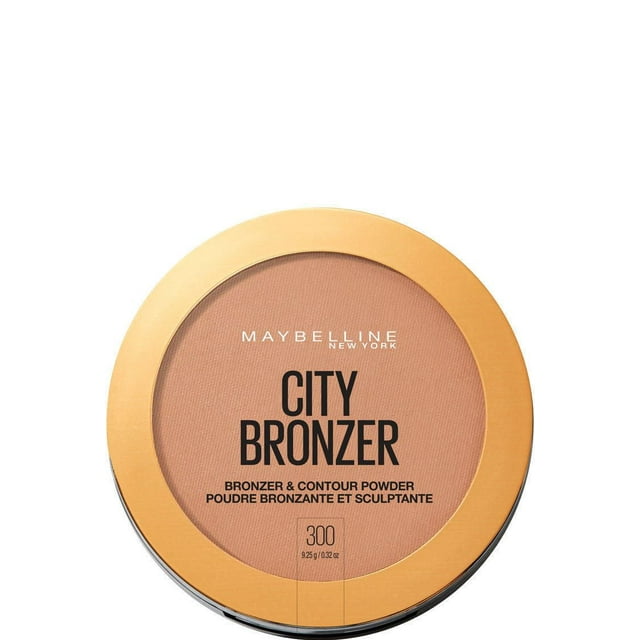 Maybelline New York City Bronzer Powder Makeup, Bronzer and Contour Powder, 300 ,9.25gr